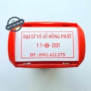 Khắc dấu theo yêu cầu - khắc dấu đại lý vé số giá rẻ số 1 năm 2021 ở Hồ Chí Minh